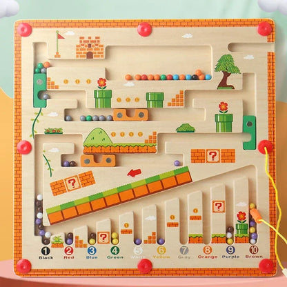 Montessori Magnetic Maze